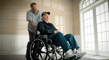 family being strong after injury